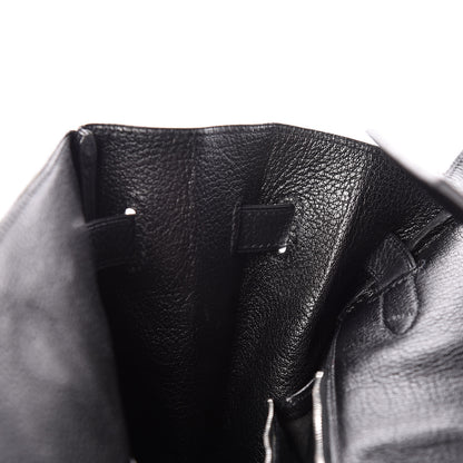 Hermes Taurillon Clemence Birkin 35 Black 12 of 32