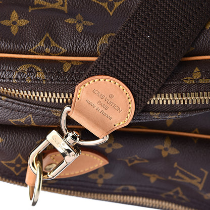Louis Vuitton Monogram Alize 2 Compartment Luggage Travel Bag 13 of 13