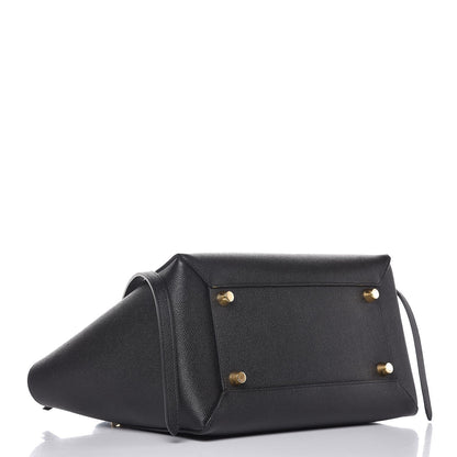 Celine Grained Calfskin Mini Belt Bag Black 4 of 6