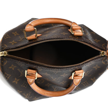 Louis Vuitton Monogram Speedy Bandouliere 25 4 of 4