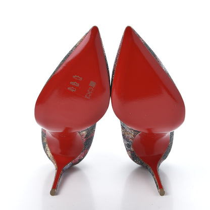 Christian Louboutin Glitter Pigalle Follies 100 Pumps 36 Multi 5 of 8