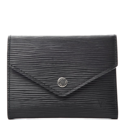Louis Vuitton Epi Victorine Wallet Black 1 of 6