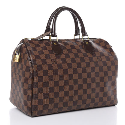 Louis Vuitton Damier Ebene Speedy 30 3 of 18
