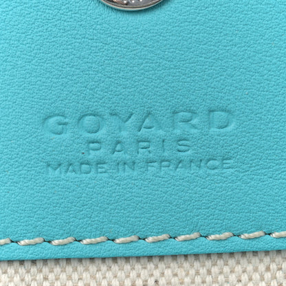 Goyard Goyardine Saint Louis GM Balise Beach Towel Set Turquoise 8 of 13