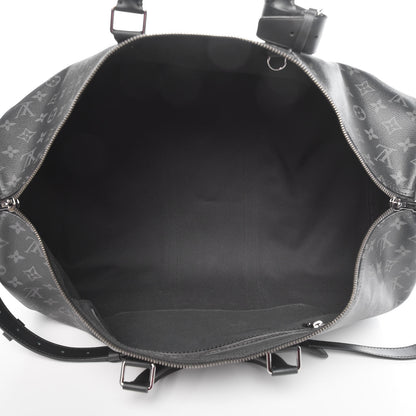 Louis Vuitton Monogram Eclipse Keepall Bandouliere 55 5 of 9
