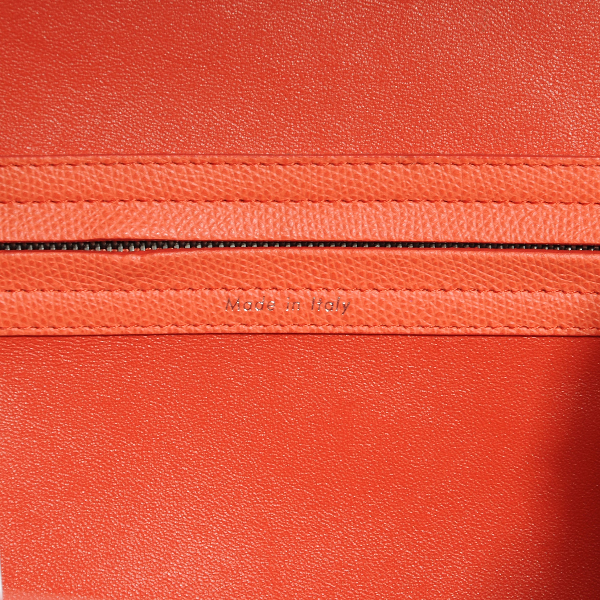 Celine Grained Calfskin Small Phantom Luggage Coral 6 of 9