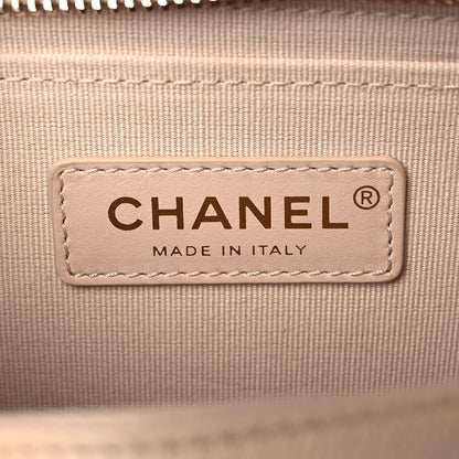 Chanel Caviar Quilted Large Like A Wallet Flap Light Beige 6 of 10