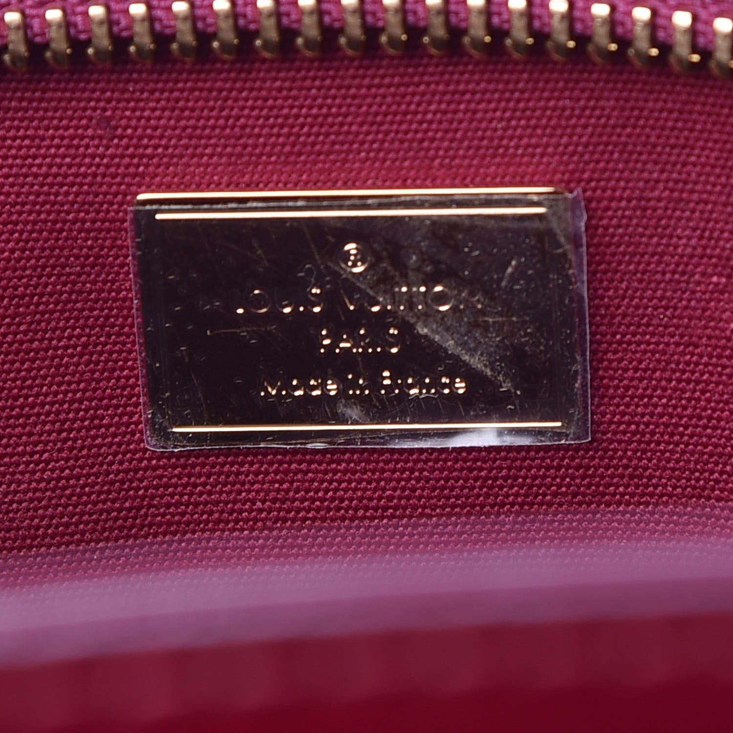 Louis Vuitton Vernis Brea MM NM Magenta 7 of 8