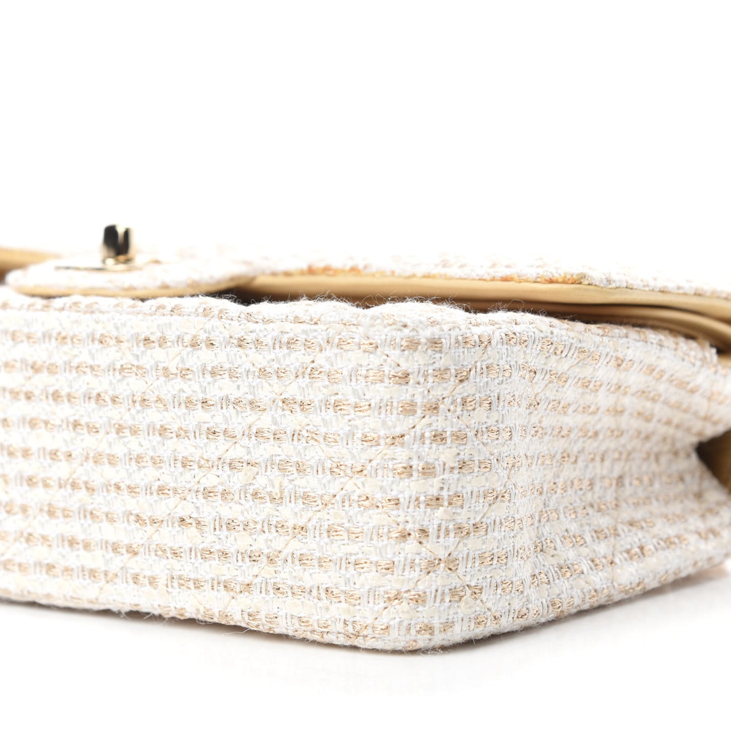 Tweed Medium Double Flap Multicolor
