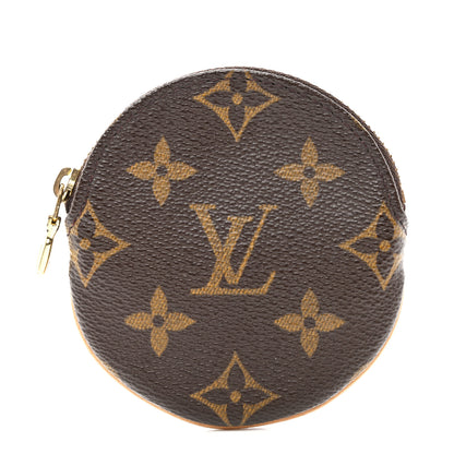 Louis Vuitton Monogram Round Coin Purse 1 of 6