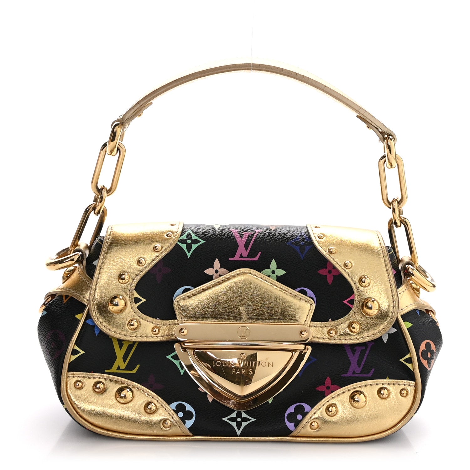 Louis Vuitton Monogram Multicolor Marilyn Black Gold 1 of 9