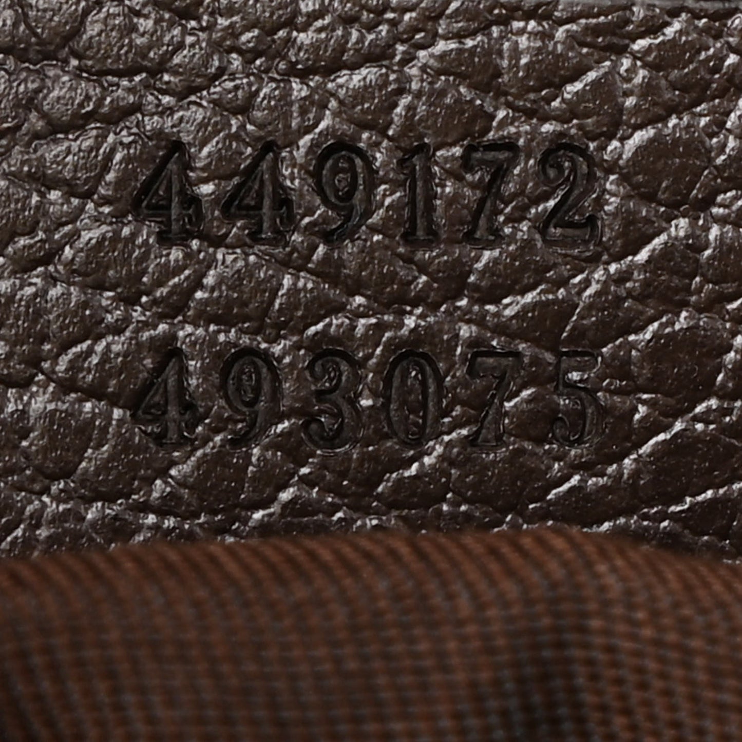 Monogram Flap Messenger Bag Beige Dark Brown