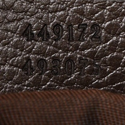 Gucci Monogram Flap Messenger Bag Beige Dark Brown 7 of 13