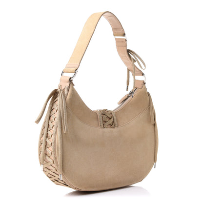 Christian Dior Suede Admit It Hobo Beige 3 of 13