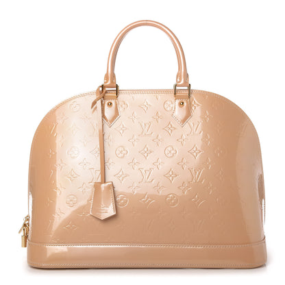 Louis Vuitton Vernis Alma GM Rose Florentin 1 of 9