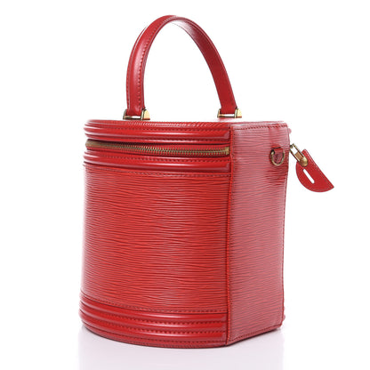 Louis Vuitton Epi Cannes Castillan Red 3 of 15