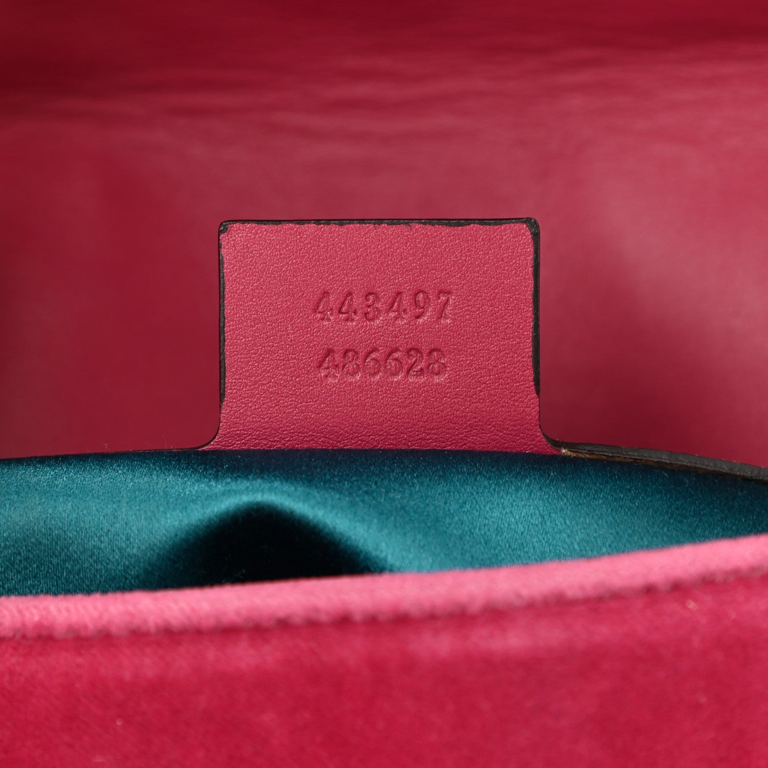 Gucci Velvet Matelasse Small GG Marmont Shoulder Bag Light Raspberry Rose 7 of 11