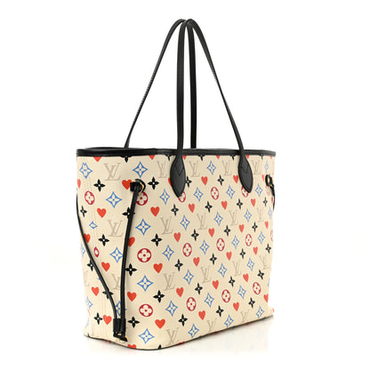 Louis Vuitton Game On Neverfull MM White 4 of 10