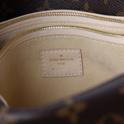 Louis Vuitton Grained Calfskin Monogram Double V Creme 6 of 9