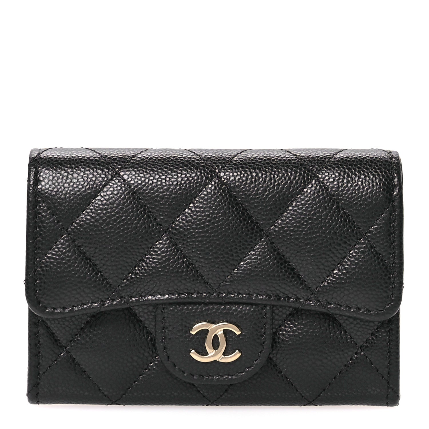 Chanel Lambskin Quilted Jewelry Case Black 2 of 16