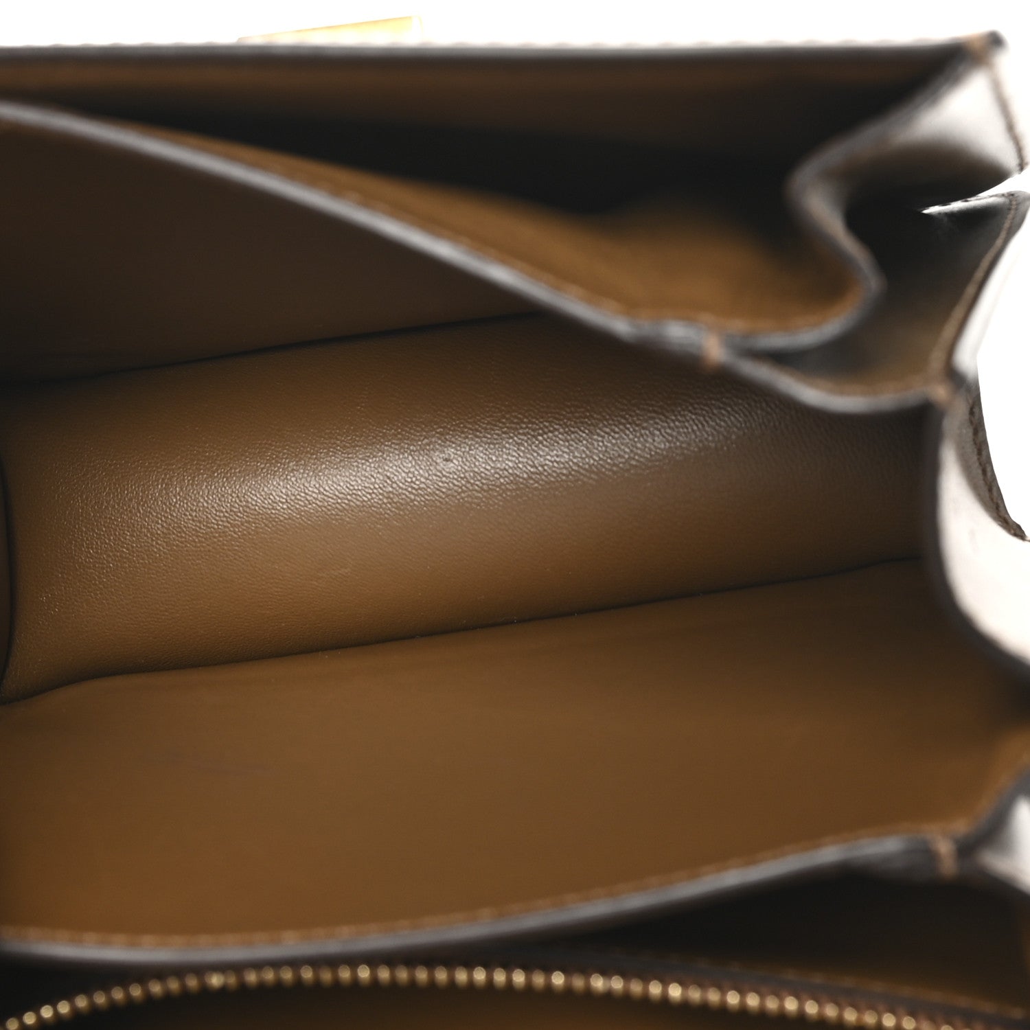 Celine Box Calfskin Small Classic Box Flap Bag Camel 5 of 9