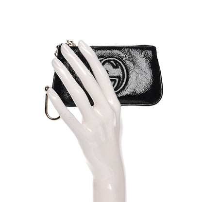 Gucci Patent Soho Key Case Black 2 of 7