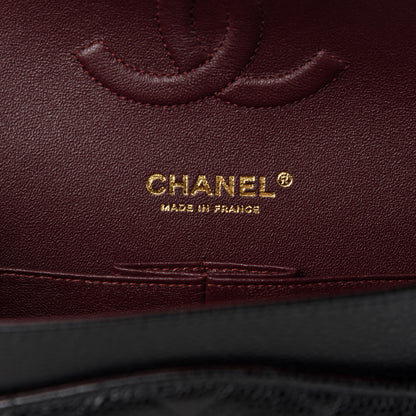 Chanel Caviar Quilted Medium Double Flap Black 8 of 11