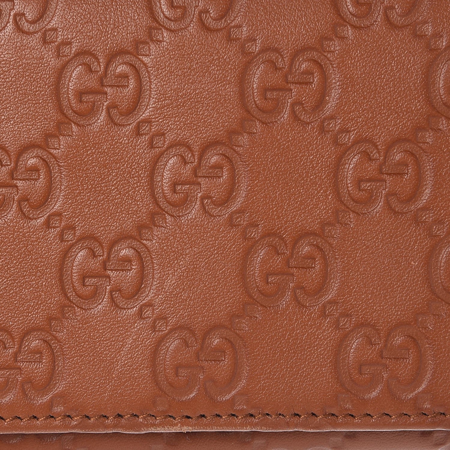 Gucci Guccissima Continental Wallet Saffron 10 of 10