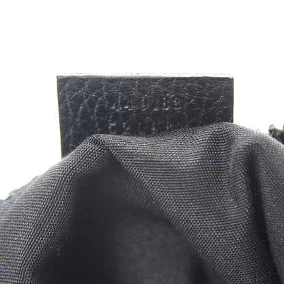 Gucci Nylon Monogram Mini Flat Messenger Bag Black 6 of 9