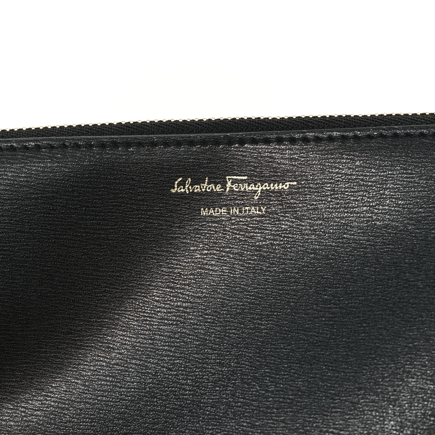 Salvatore Ferragamo Calfskin Medium Gancini Tote Black 7 of 10
