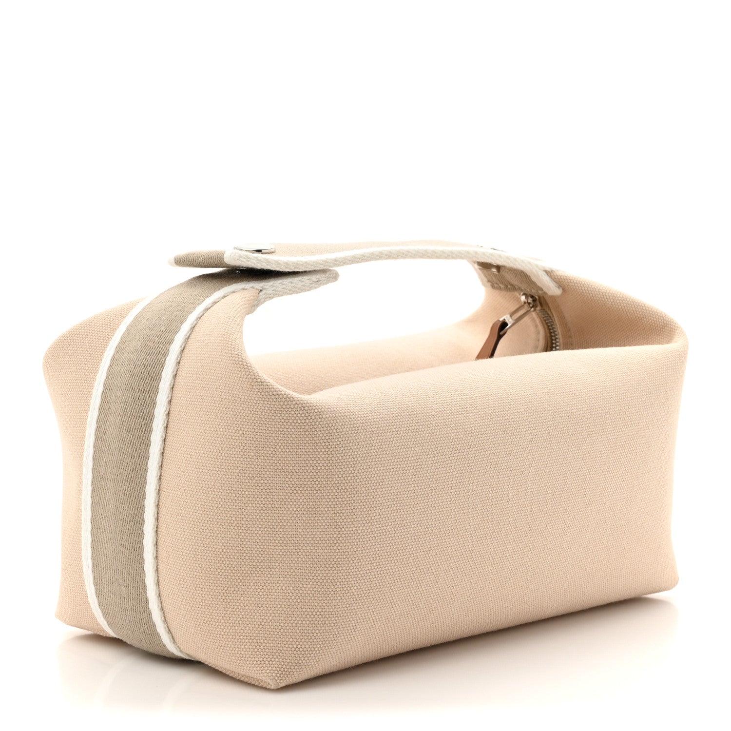 Hermes Canvas Small Bride-A-Brac Pouch Natural 3 of 8