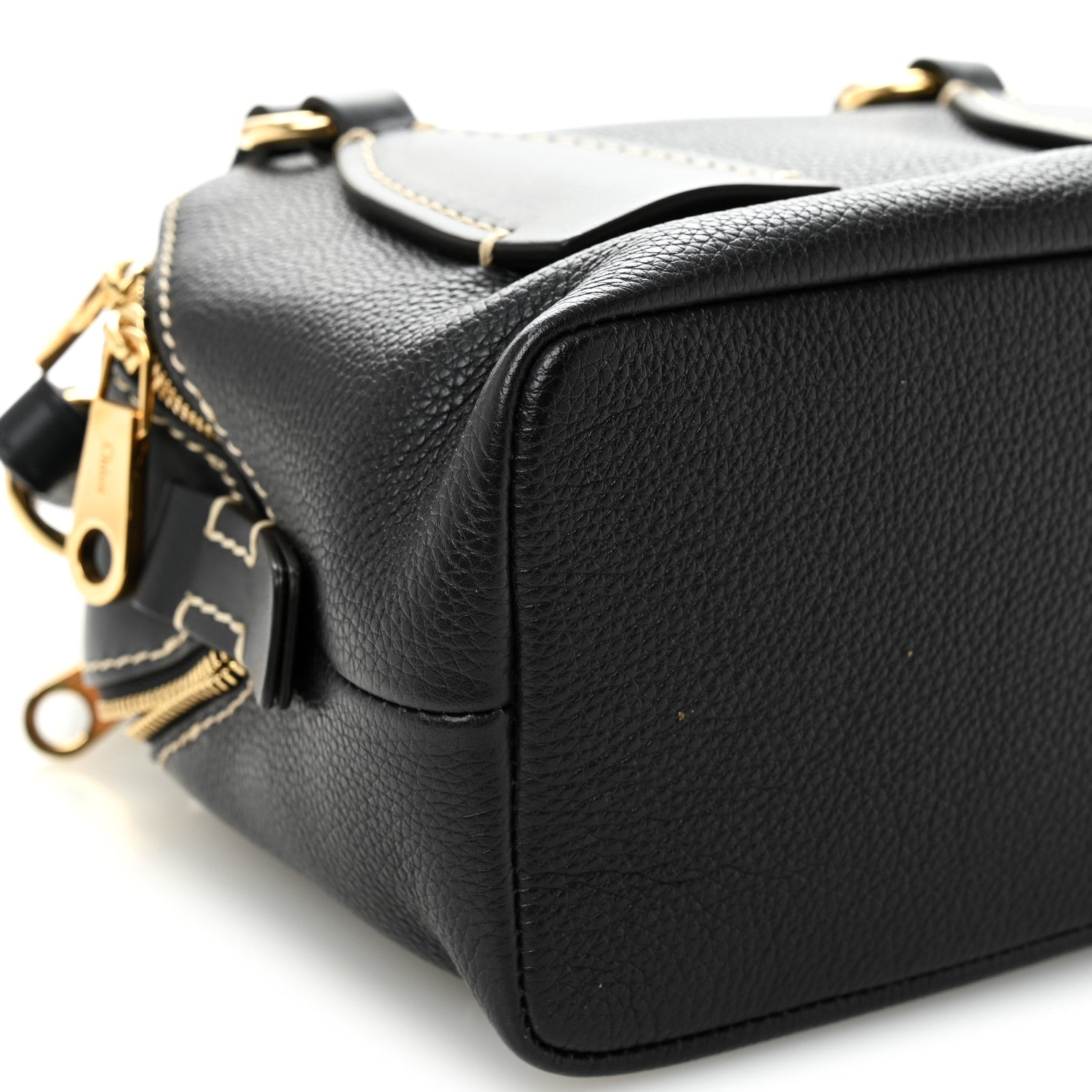 Chloe Calfskin Small Daria Full Blue 9 of 10