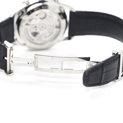 IWC Stainless Steel Alligator 41mm Portugieser Chronograph Automatic Watch Black IW371606 5 of 5