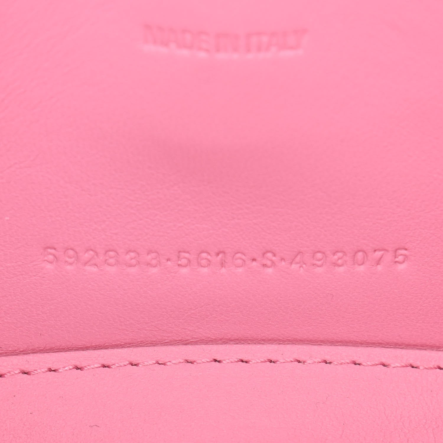 Balenciaga Shiny Calfskin Crocodile Embossed Hourglass Top Handle Bag XS Pink 8 of 11