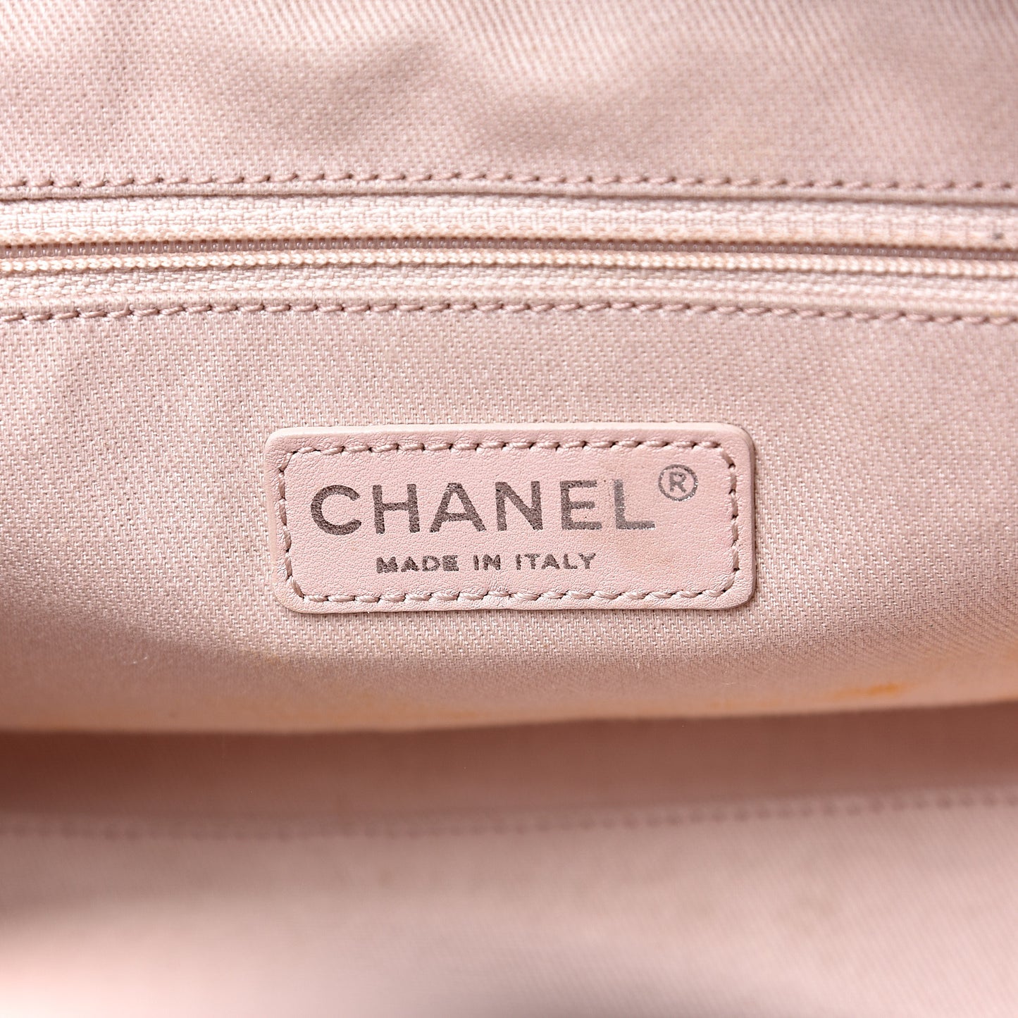 Canvas Deauville Small Bowling Bag Light Pink
