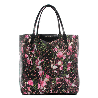 Givenchy Coated Canvas Roses Camouflage Print Medium Antigona Tote Black 1 of 11