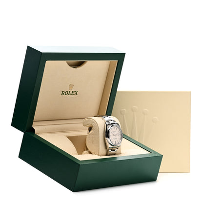 Rolex Stainless Steel 34mm Oyster Perpetual Watch White 114200 6 of 6