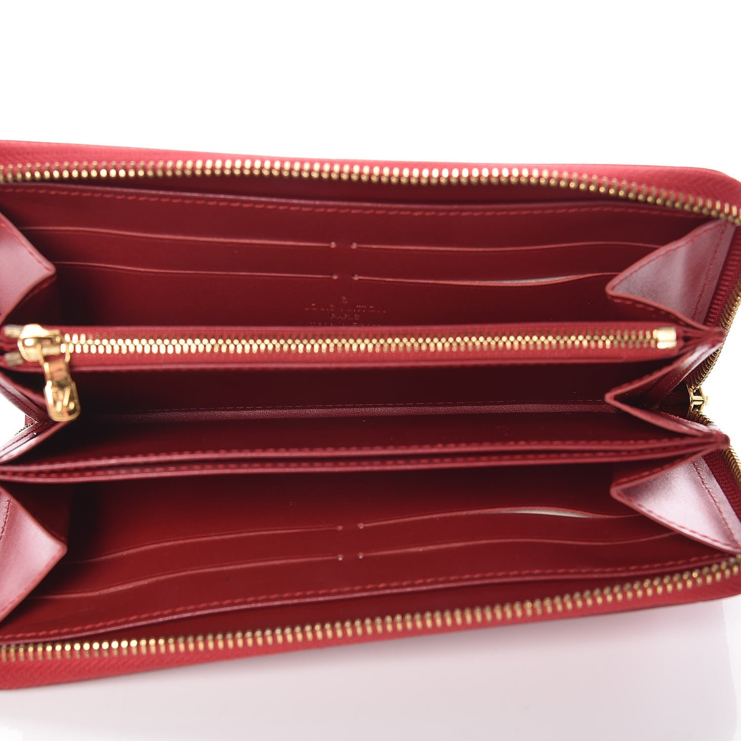 Louis Vuitton Vernis Zippy Wallet Pomme D'Amour 5 of 11
