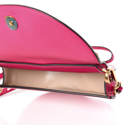 Chloe Calfskin Small Nile Bracelet Minaudiere Bag Fuchsia Rose 5 of 12
