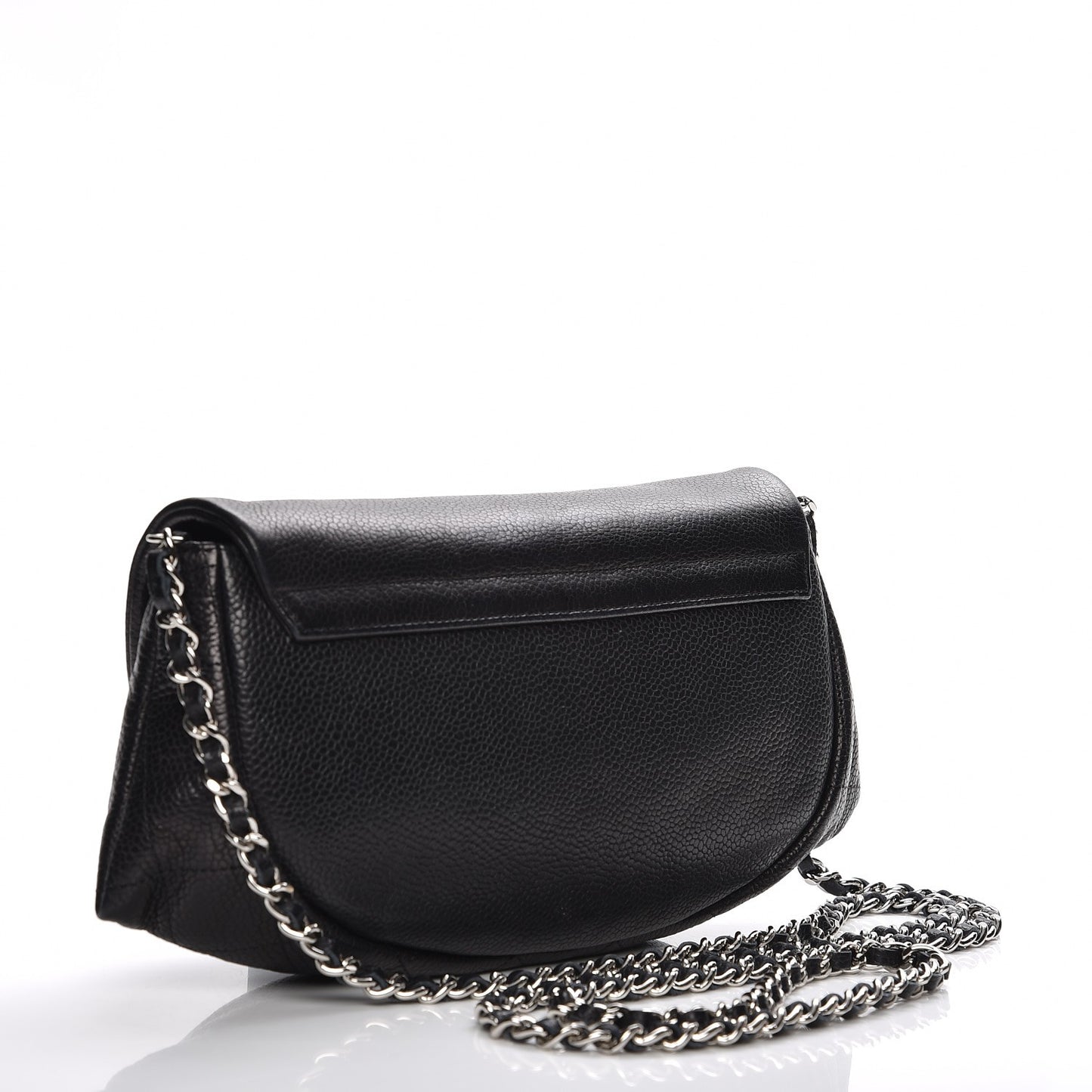 Caviar Half Moon Wallet On Chain WOC Black