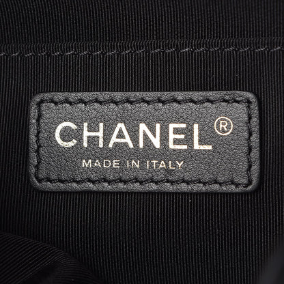 Chanel Calfskin Quilted Large Urban Spirit Backpack Black 7 of 8