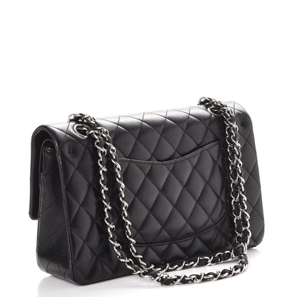 Chanel Lambskin Quilted Medium Double Flap Black 4 of 9