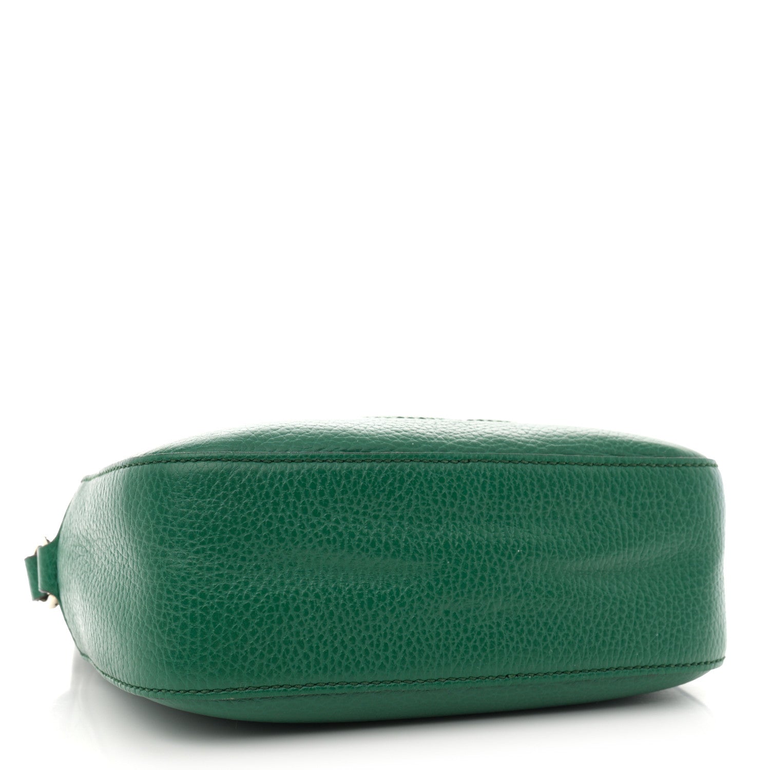 Gucci Pebbled Calfskin Small Soho Disco Bag Emerald Green 4 of 15