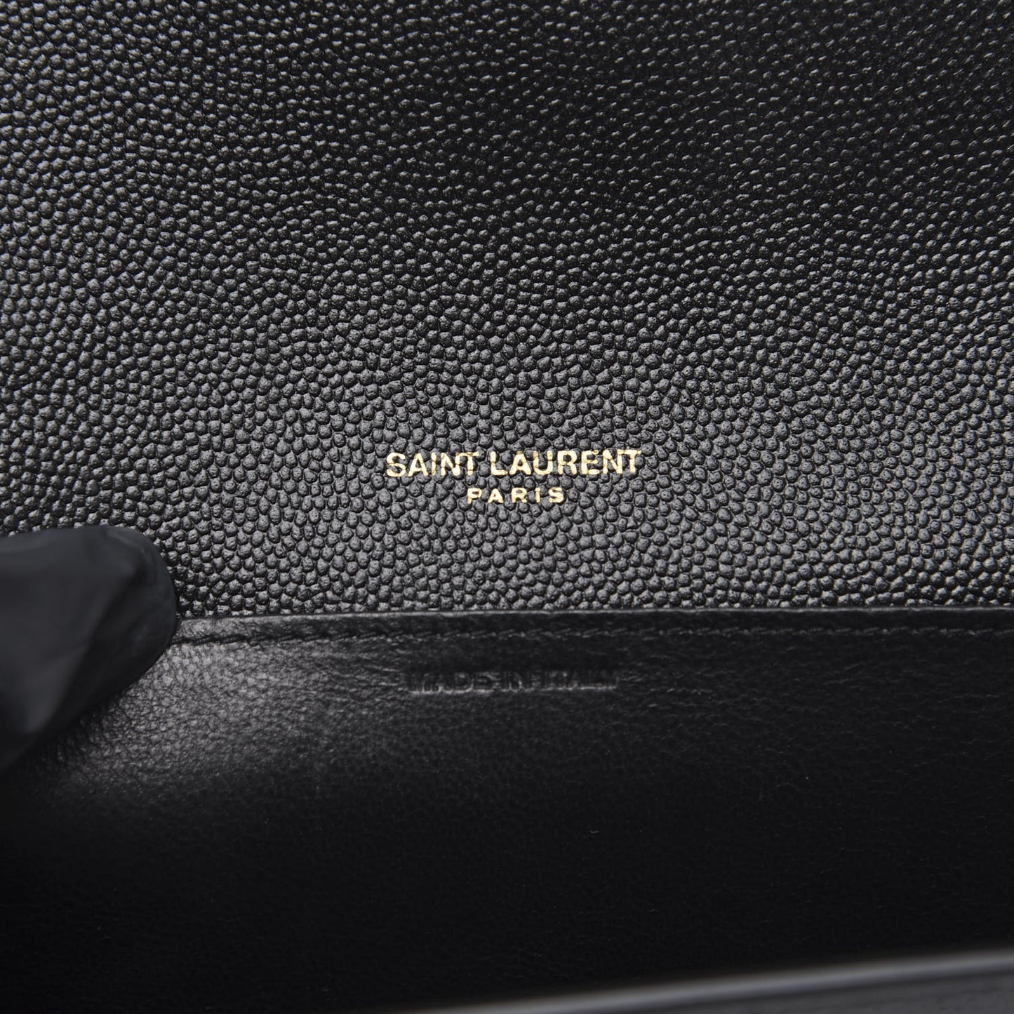 Grain De Poudre Uptown Chain Wallet Black