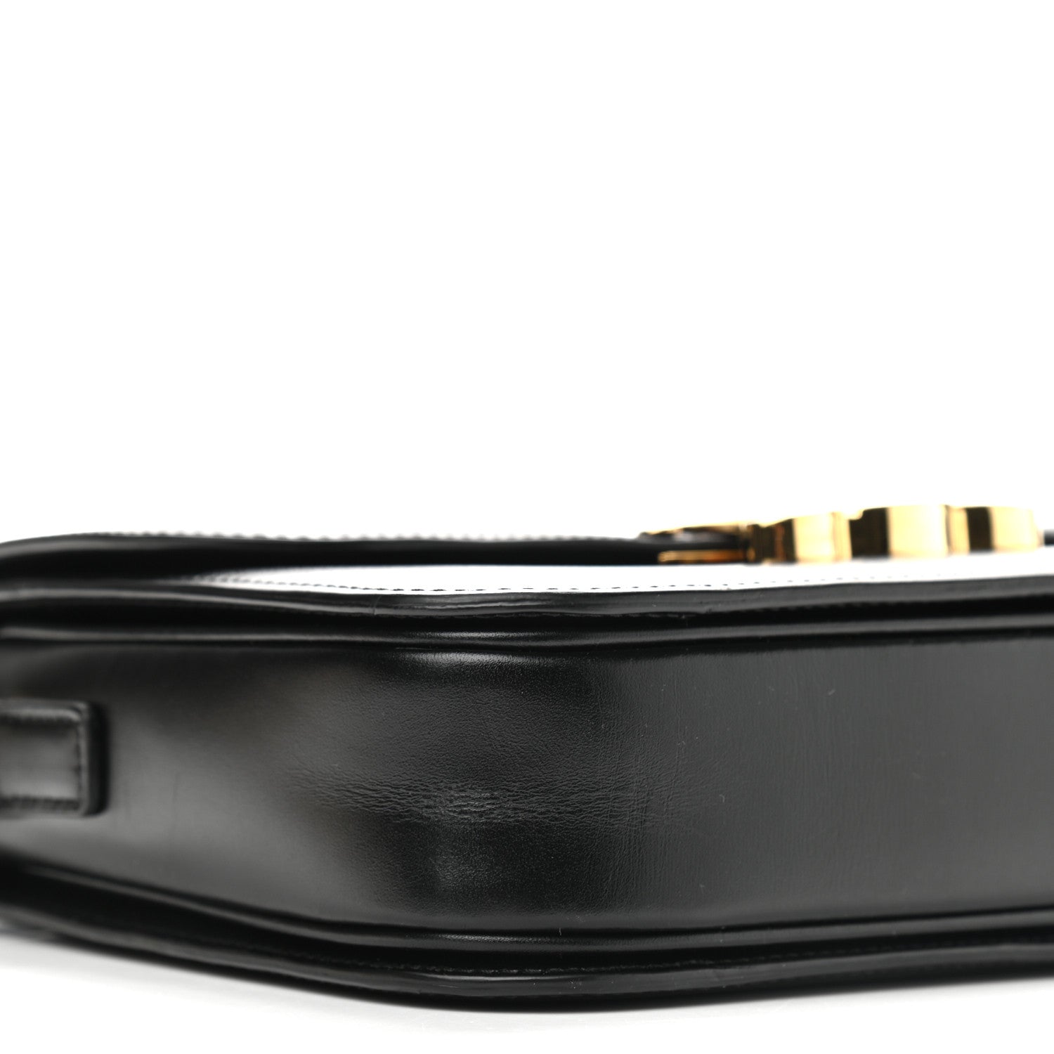 Celine Shiny Calfskin Medium Triomphe Black 8 of 12