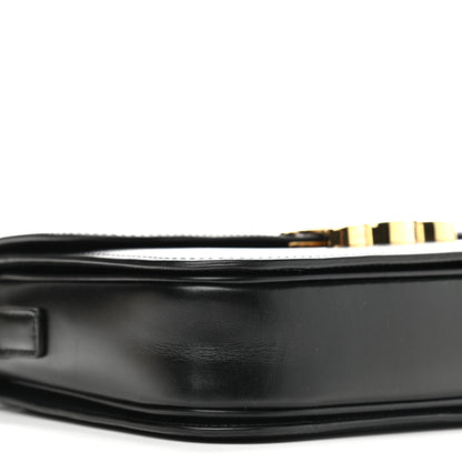 Celine Shiny Calfskin Medium Triomphe Black 8 of 12