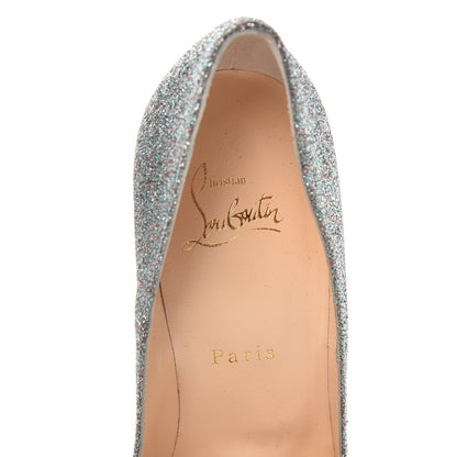 Christian Louboutin Mini Glitter So Kate 120 Pumps 38 Vosges 7 of 8
