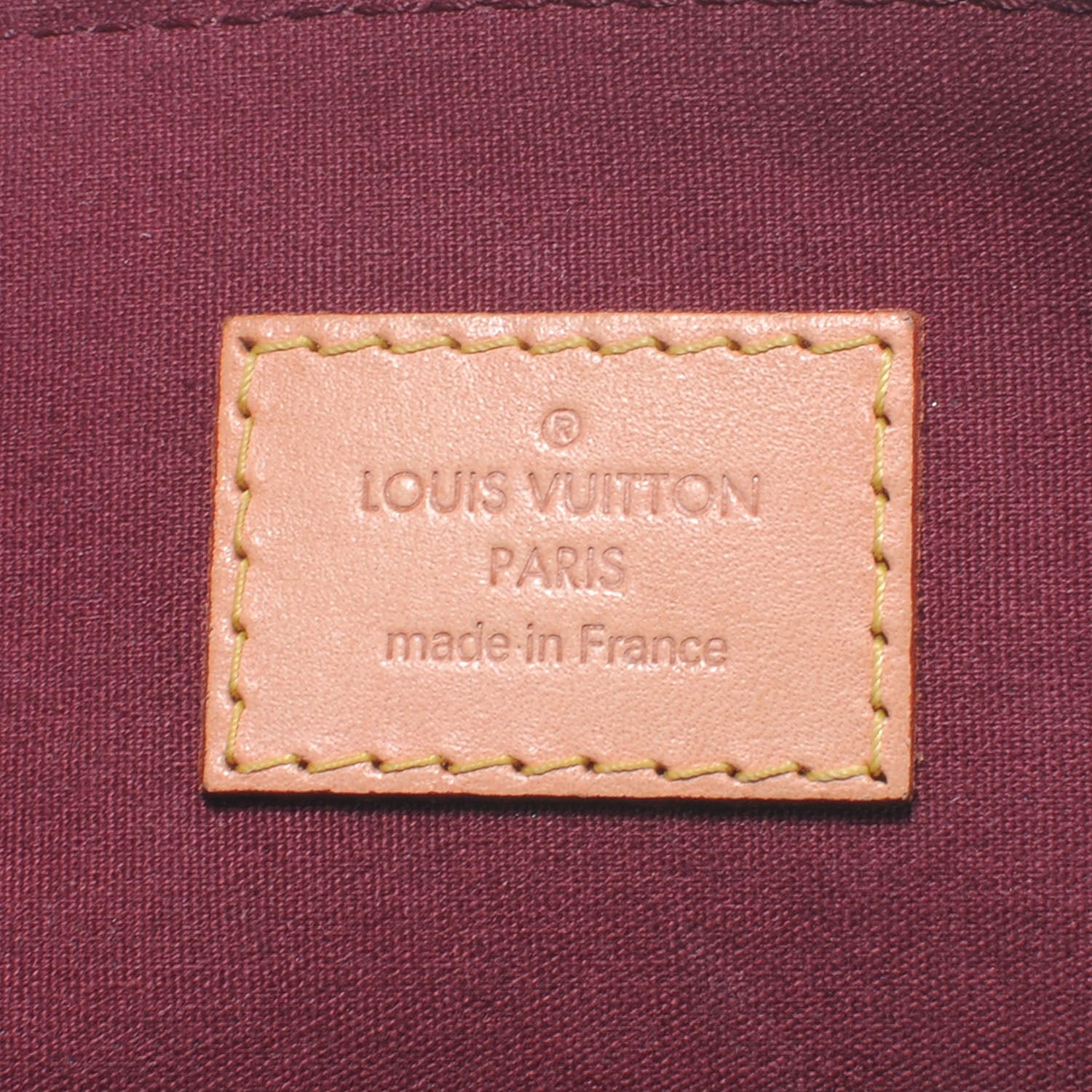 Louis Vuitton Vernis Alma PM Rouge Fauviste 7 of 8