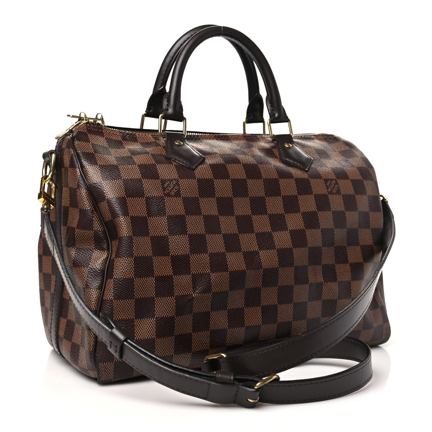 Louis Vuitton Damier Ebene Speedy Bandouliere 30 2 of 10