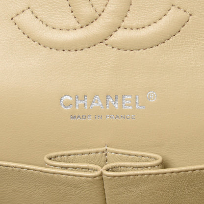 Chanel Caviar Quilted Medium Double Flap Beige Clair 8 of 10